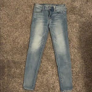 American Eagle "super super stretch" jeans